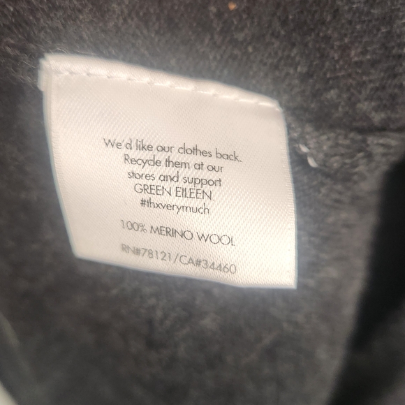 Eileen Fisher Merino Wool Sweater Dress - Picture 4 of 8